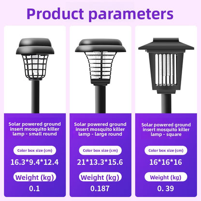 Solar-Powered Mosquito Repellent Lamp