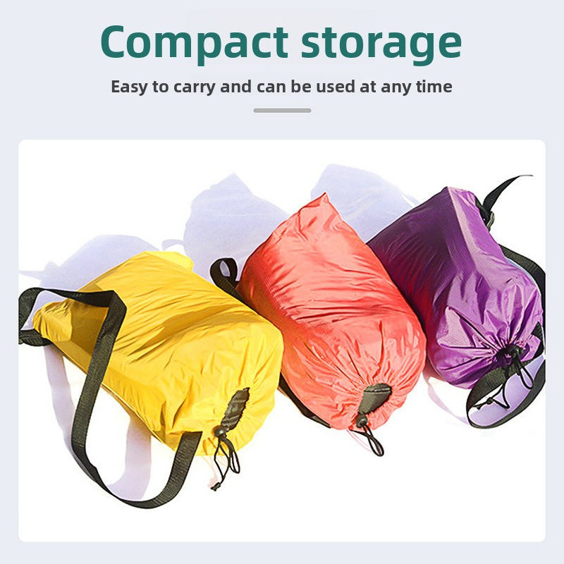 Inflatable Camping Sleeping Bag & Air Bed