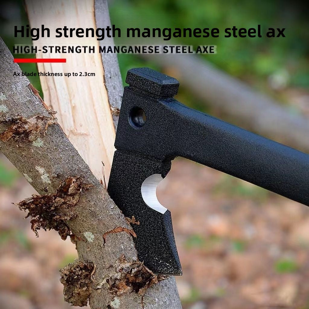 High-Carbon Steel Camp Axe