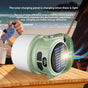 Solar Camping Lantern with Digital Battery Display | Forged Expedition