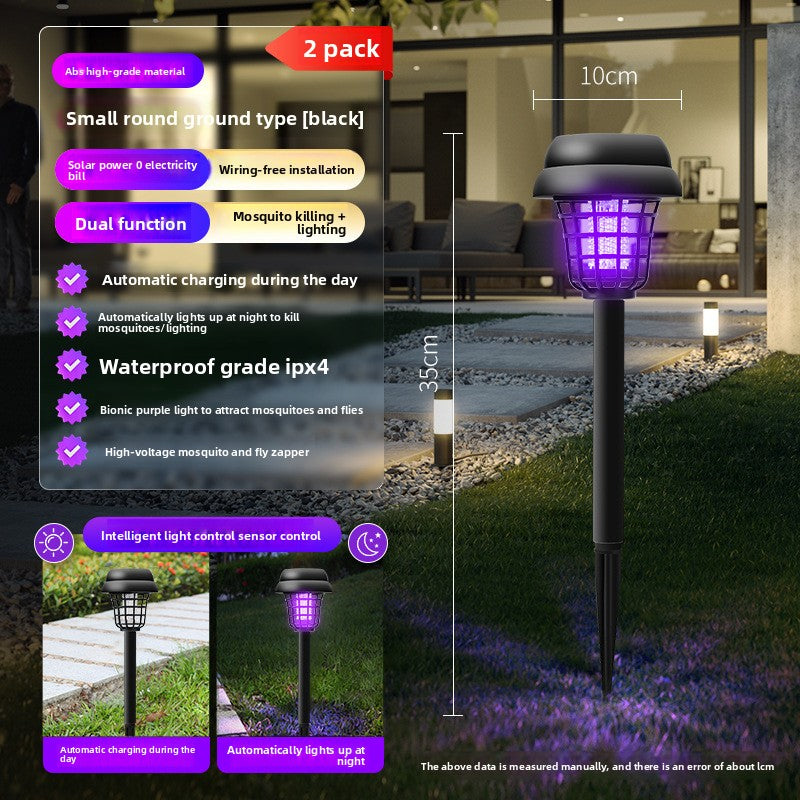 Solar-Powered Mosquito Repellent Lamp