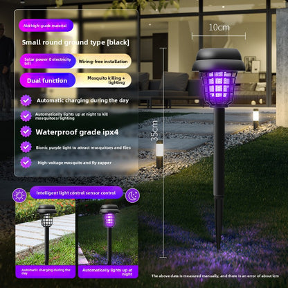 Solar-Powered Mosquito Repellent Lamp