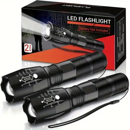 20W Long-Range Rechargeable Emergency Flashlight