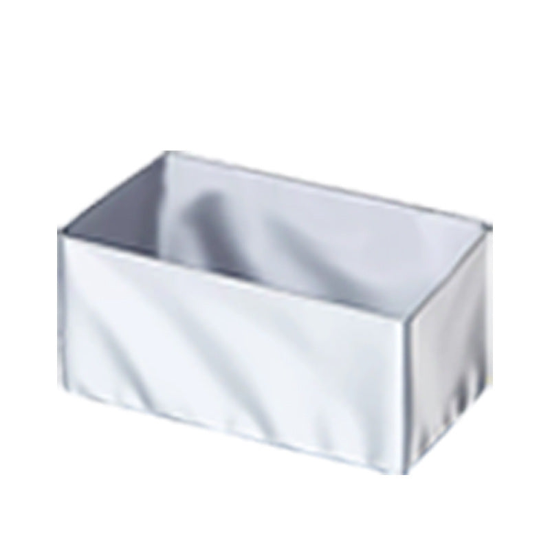 Foldable Outdoor Storage Box with Wooden-Style Cover