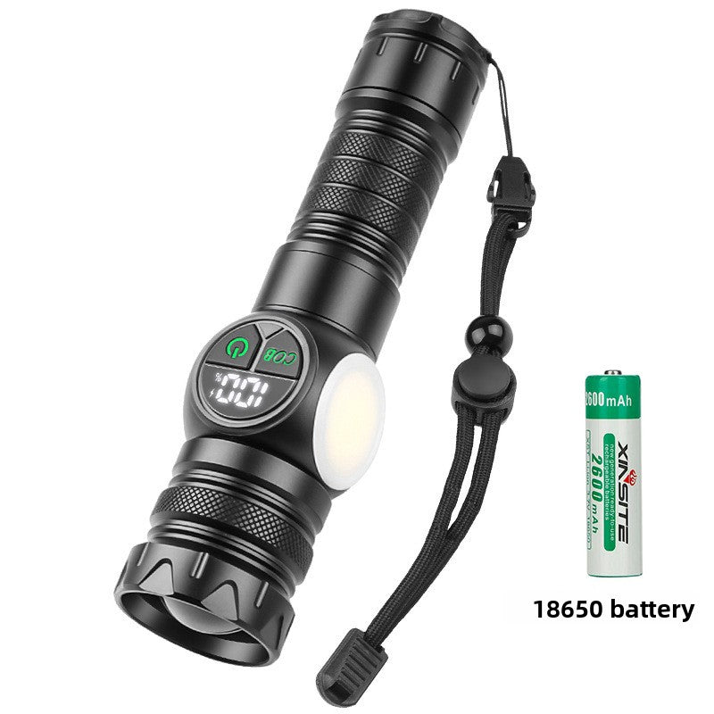 20W Long-Range Rechargeable Emergency Flashlight