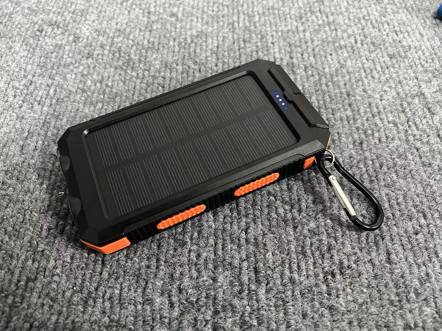 Solar Power Bank with Camping Light, 10000mAh