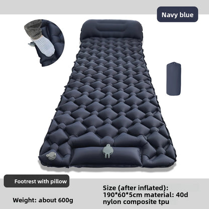 Inflatable Camping Sleeping Mat, TPU