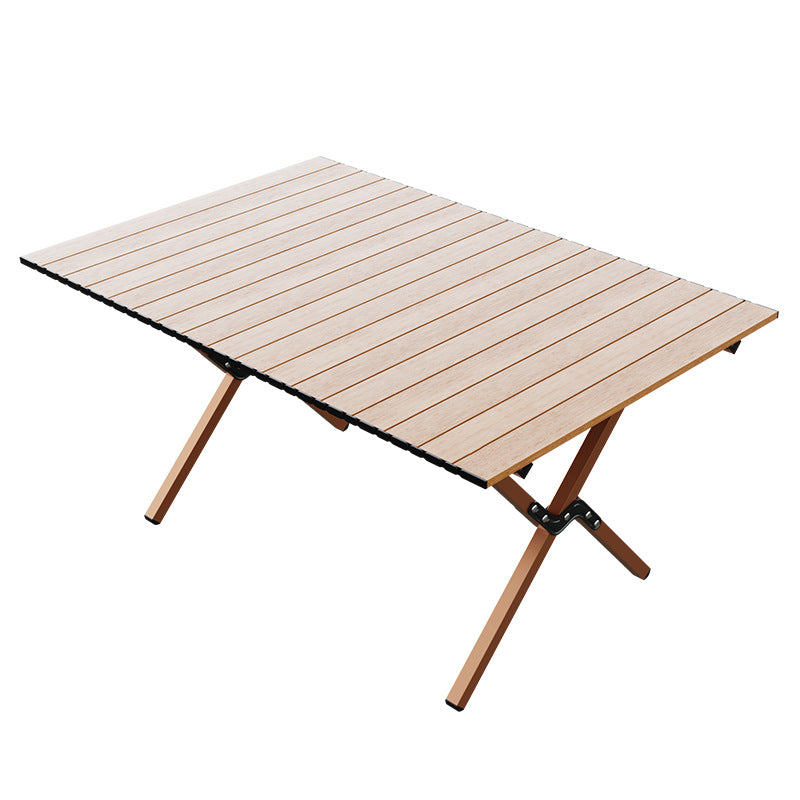 Portable Folding Camp Table, Carbon Steel
