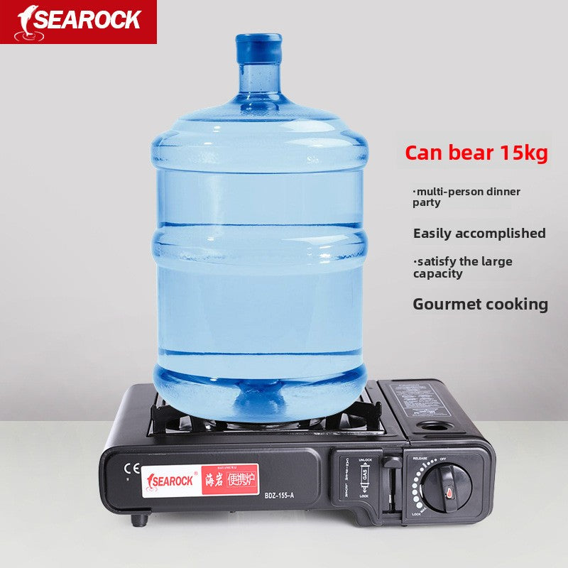 Dual-Fuel Portable Camping Stove