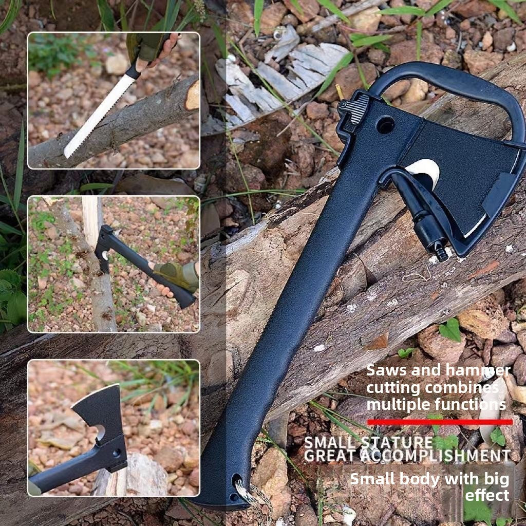 High-Carbon Steel Camp Axe