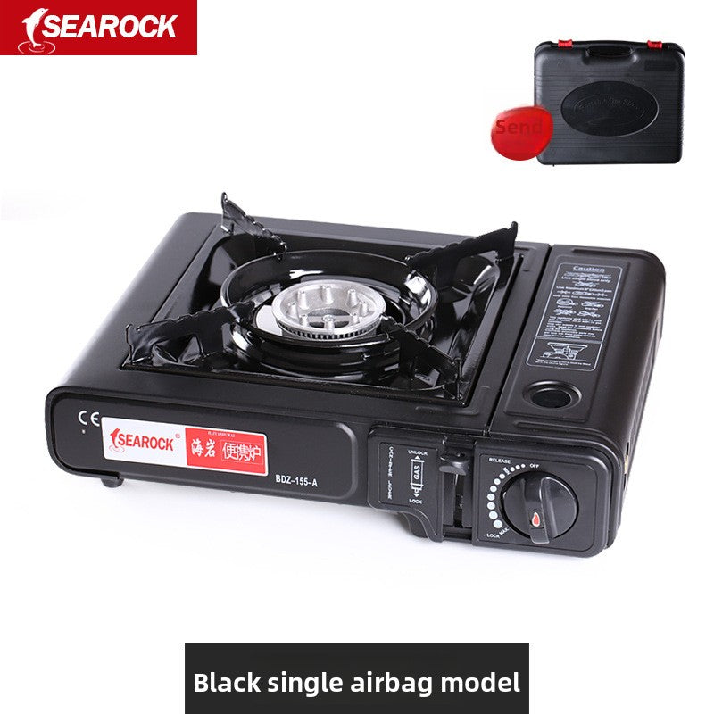 Dual-Fuel Portable Camping Stove