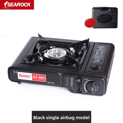 Dual-Fuel Portable Camping Stove