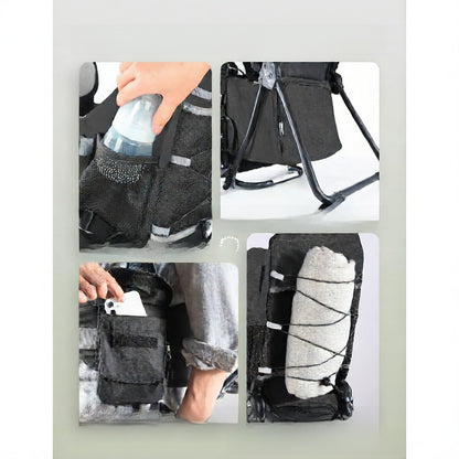 Adjustable Baby Carrier Hiking Backpack with Foldable Frame