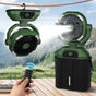 USB Camping Fan with Mist Spray & LED Light | Forged Expedition