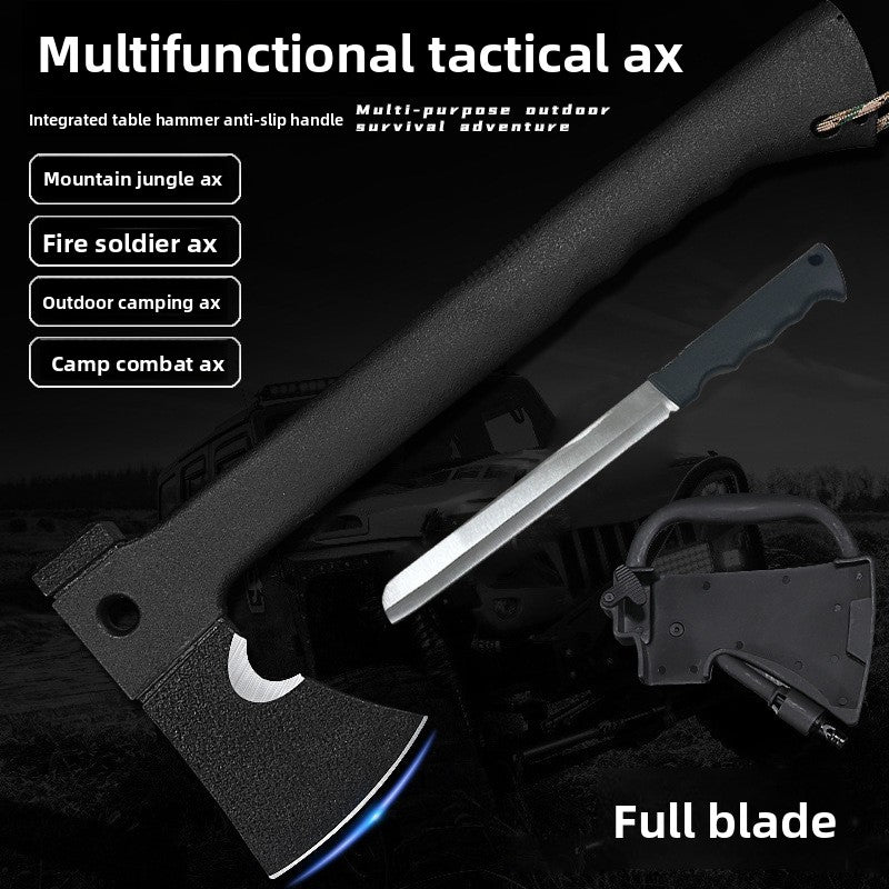 High-Carbon Steel Camp Axe