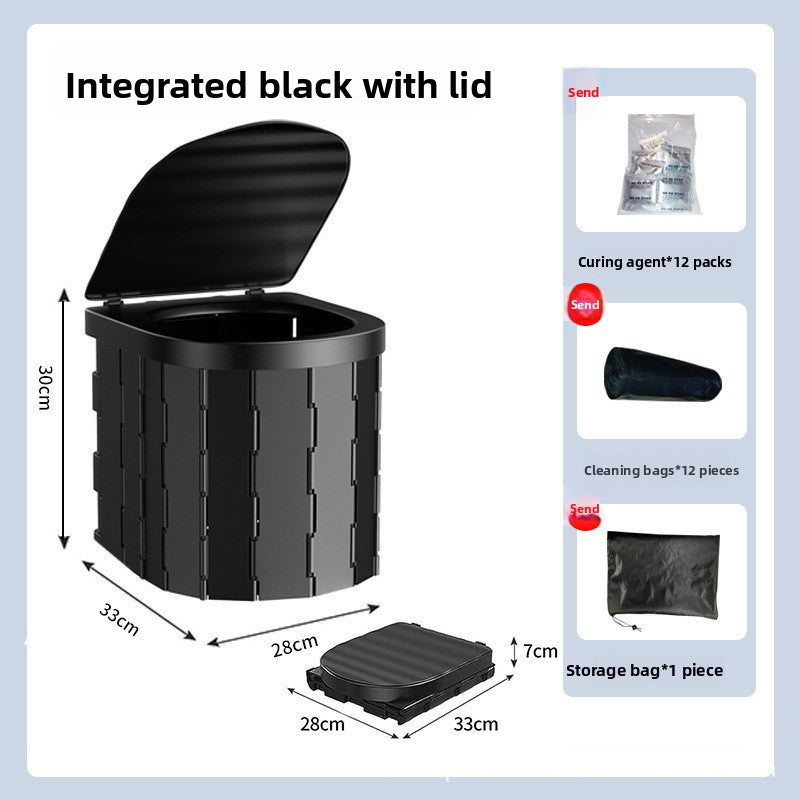 Portable Folding Camp Toilet