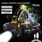 Waterproof LED Headlamp with Zoom Focus | Forged Expedition
