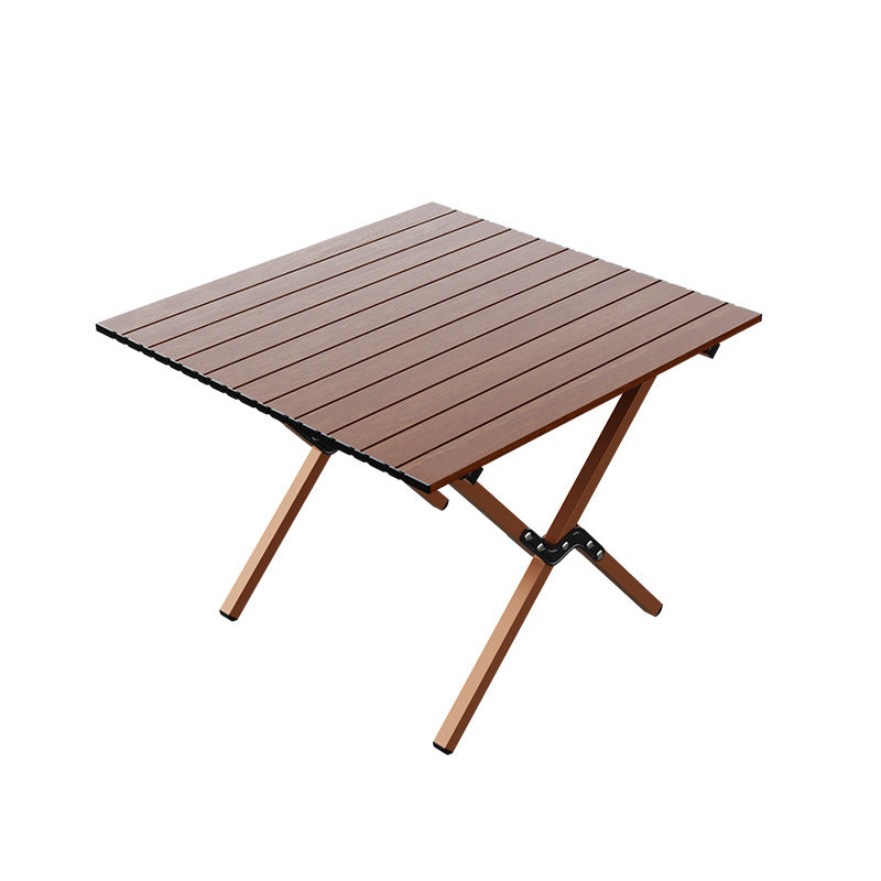 Portable Folding Camp Table, Carbon Steel