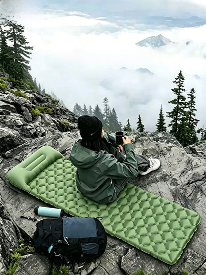 Inflatable Camping Sleeping Mat, TPU
