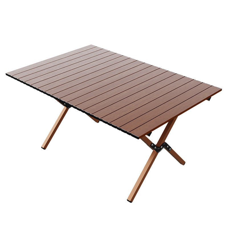 Portable Folding Camp Table, Carbon Steel