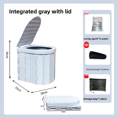 Portable Folding Camp Toilet