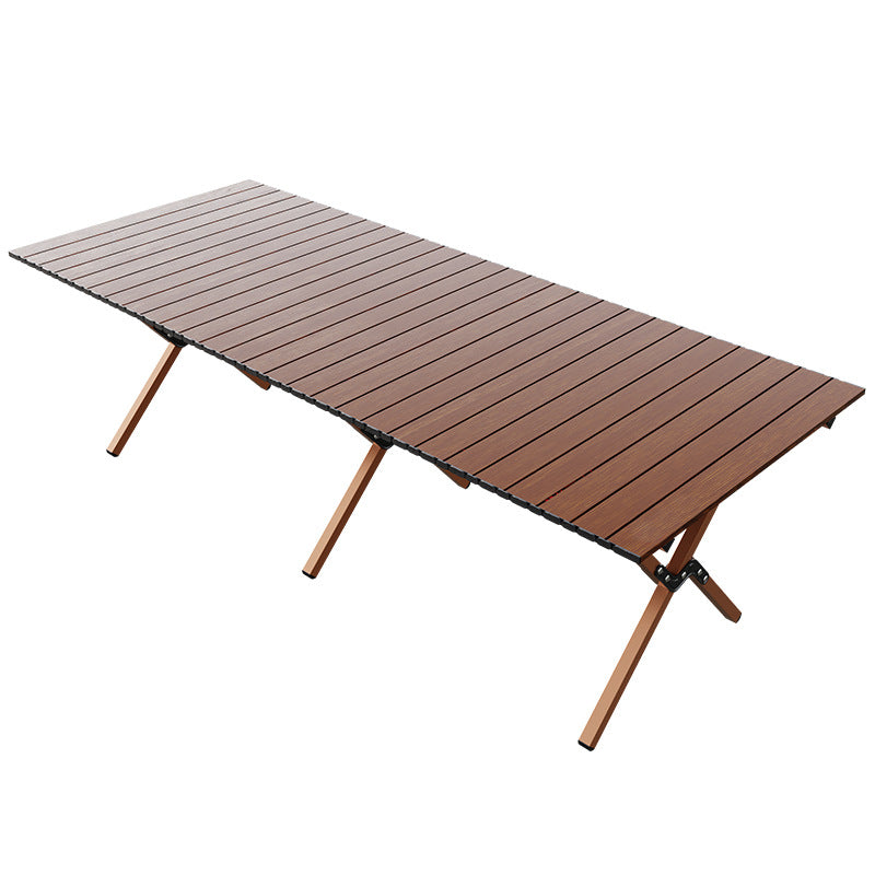 Portable Folding Camp Table, Carbon Steel
