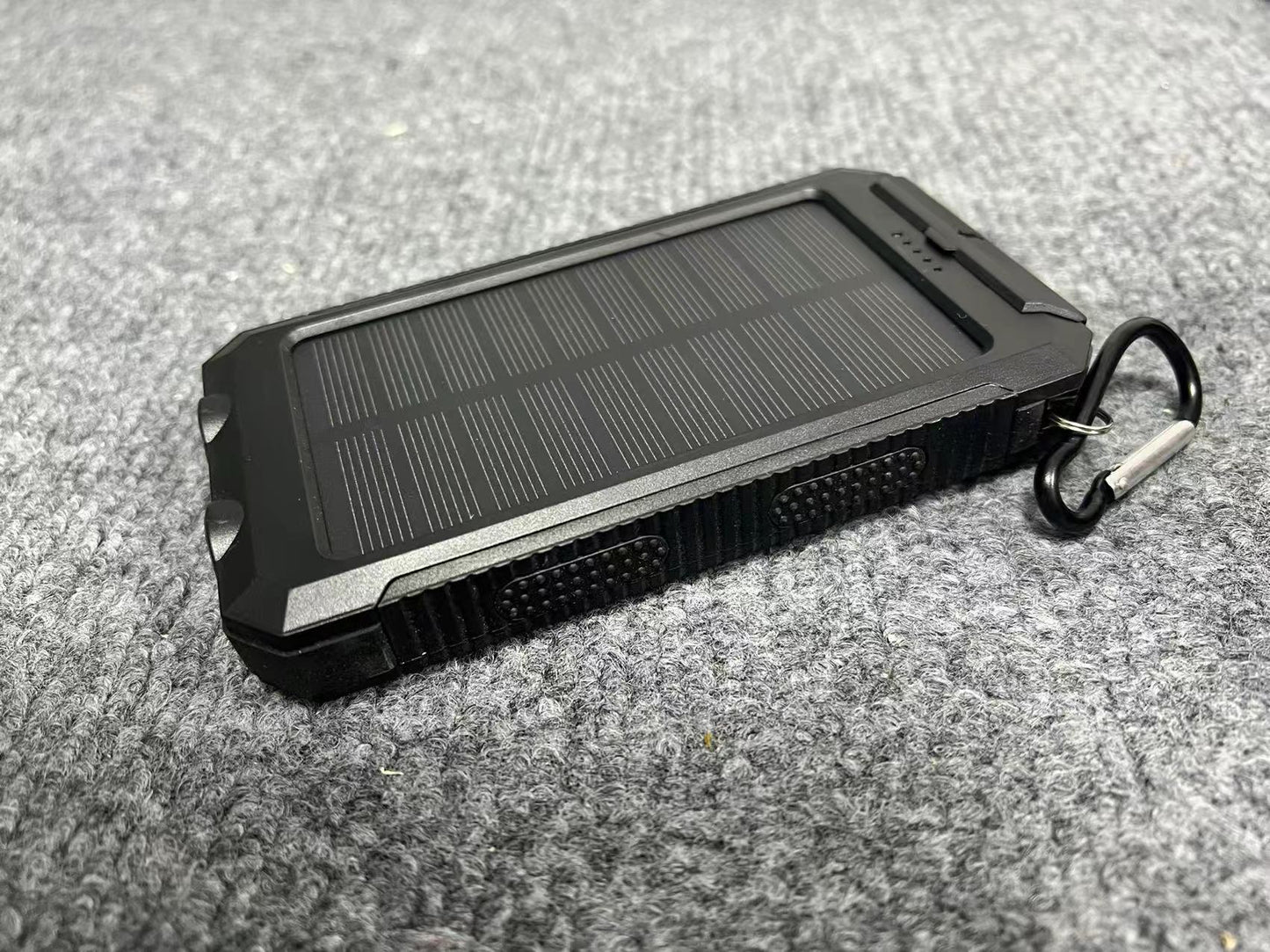 Solar Power Bank with Camping Light, 10000mAh
