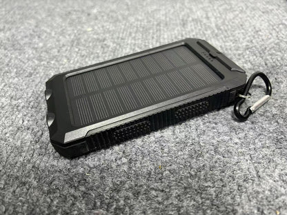 Solar Power Bank with Camping Light, 10000mAh
