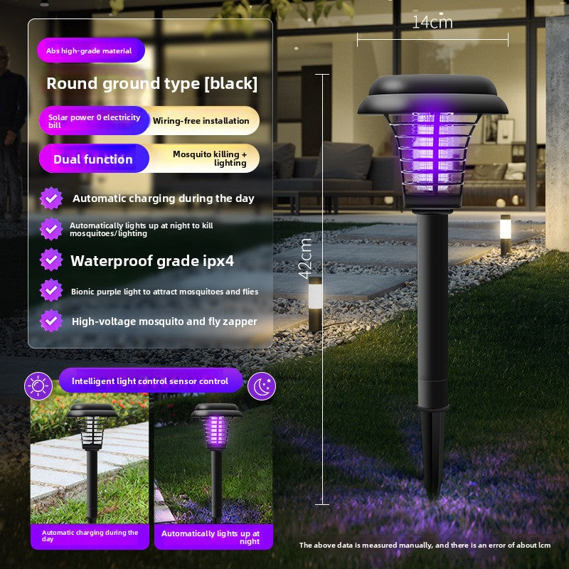 Solar-Powered Mosquito Repellent Lamp