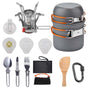 Portable Camp Cookware Set with Folding Stove | Forged Expedition