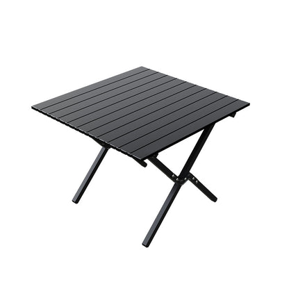 Portable Folding Camp Table, Carbon Steel