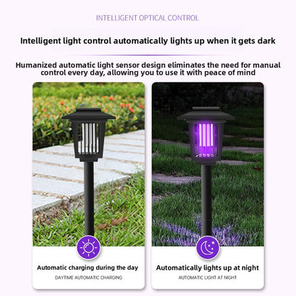 Solar-Powered Mosquito Repellent Lamp