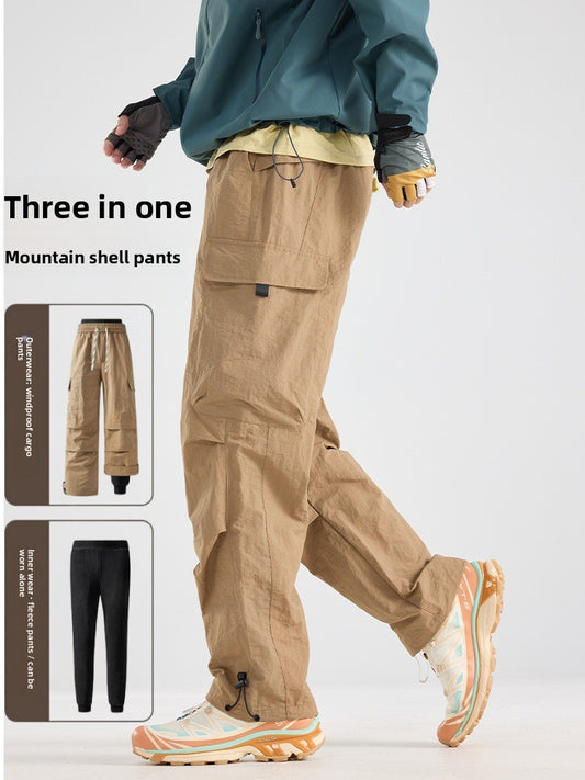 3-in-1 Waterproof Outdoor Pants with Removable Liner | Forged Expedition