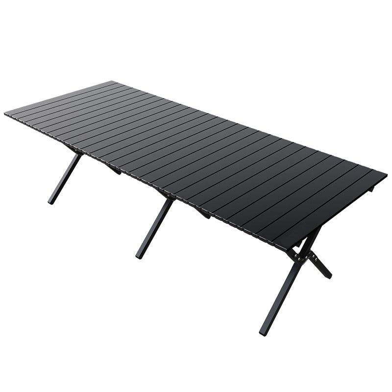 Portable Folding Camp Table, Carbon Steel