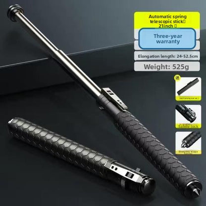 Spring-Loaded Alloy Steel Trekking Pole