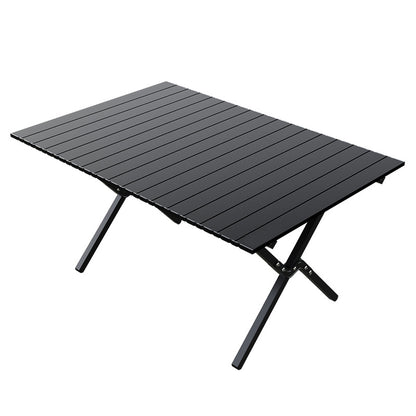 Portable Folding Camp Table, Carbon Steel
