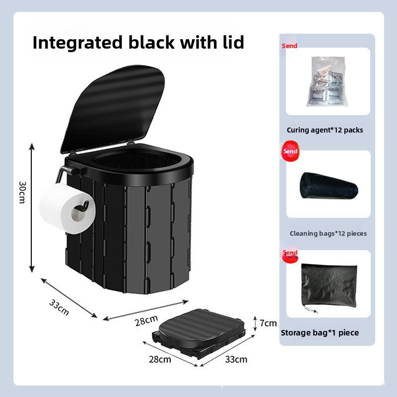 Portable Folding Camp Toilet