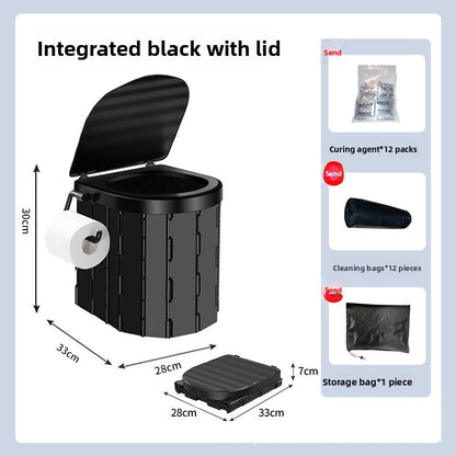 Portable Folding Camp Toilet