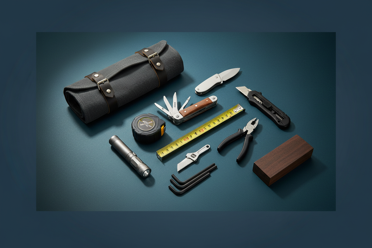 Practical Tools Flat Lay